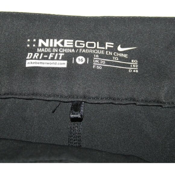 Nike Golf Dri-Fit Skort Womens Size 16 Black Tennis Pickleball Versatile Comfy - Picture 4 of 8